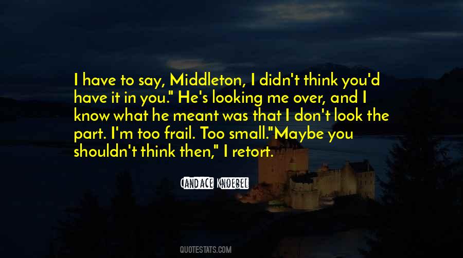Middleton's Quotes #448641