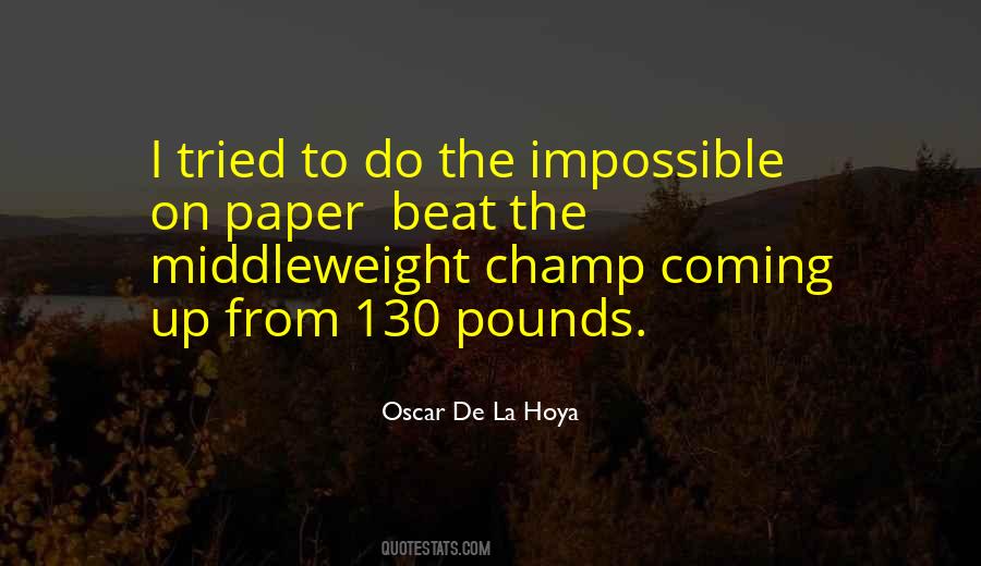 Middleweight Quotes #423130