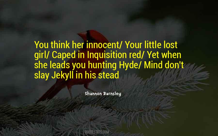 Quotes About Innocent Mind #1842368