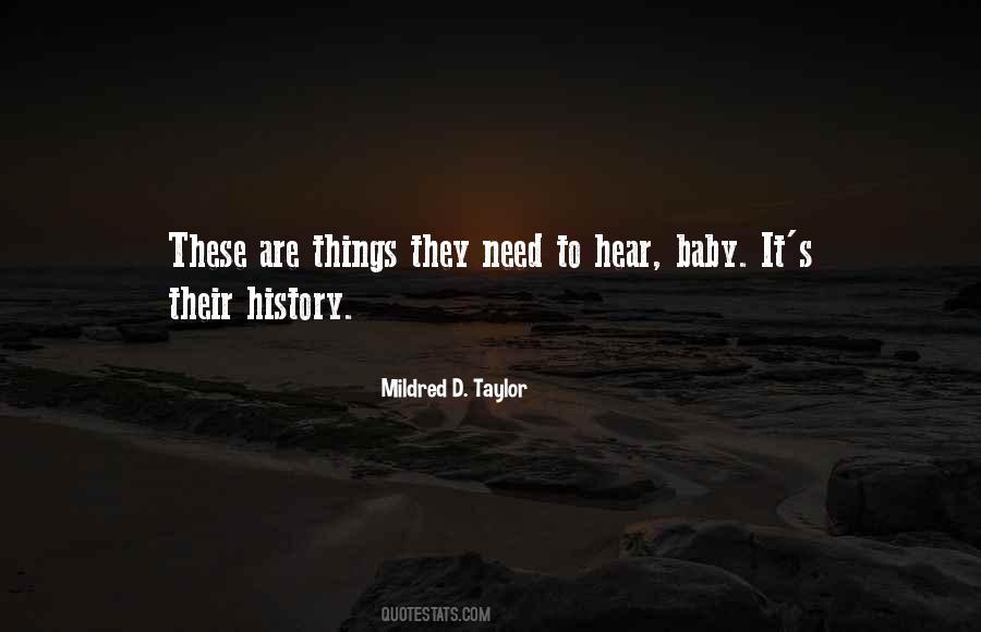 Mildred's Quotes #1728553