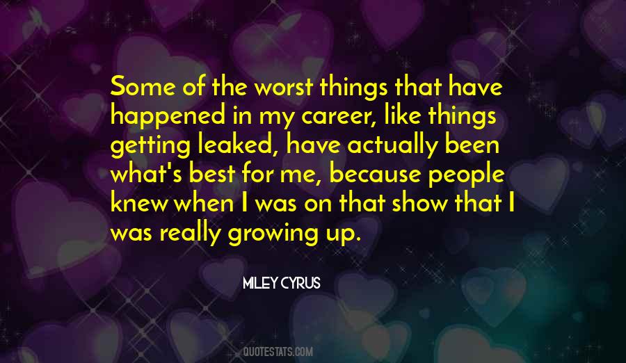 Miley's Quotes #492153