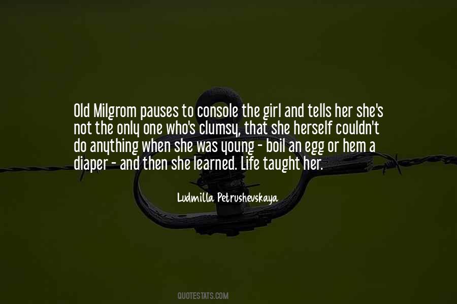 Milgrom Quotes #1354613