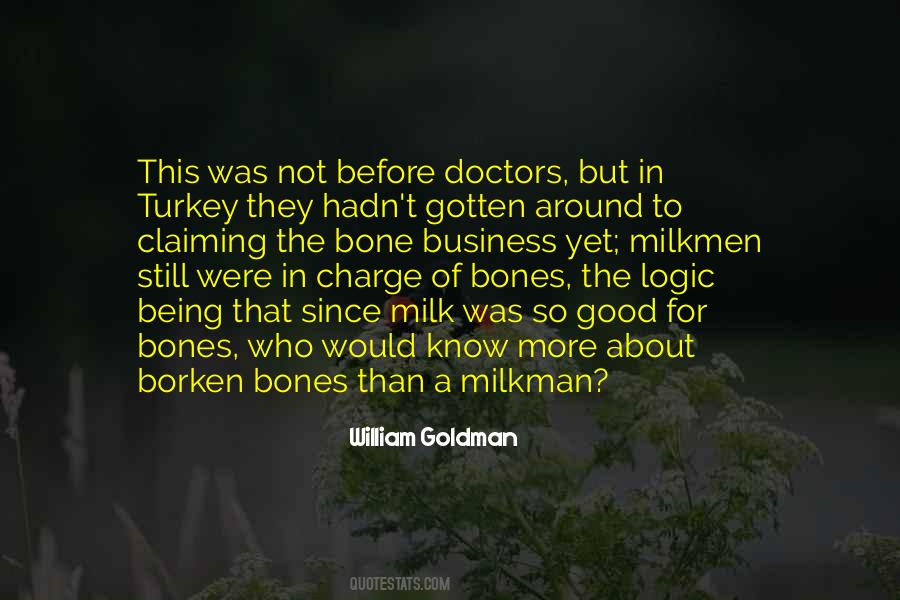 Milkman's Quotes #1269742