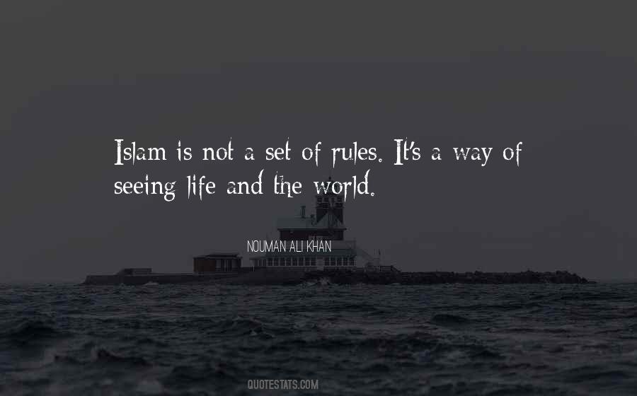 Quotes About Islam Life #1493906