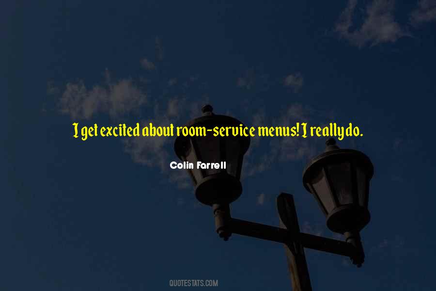 Quotes About Room Service #473771