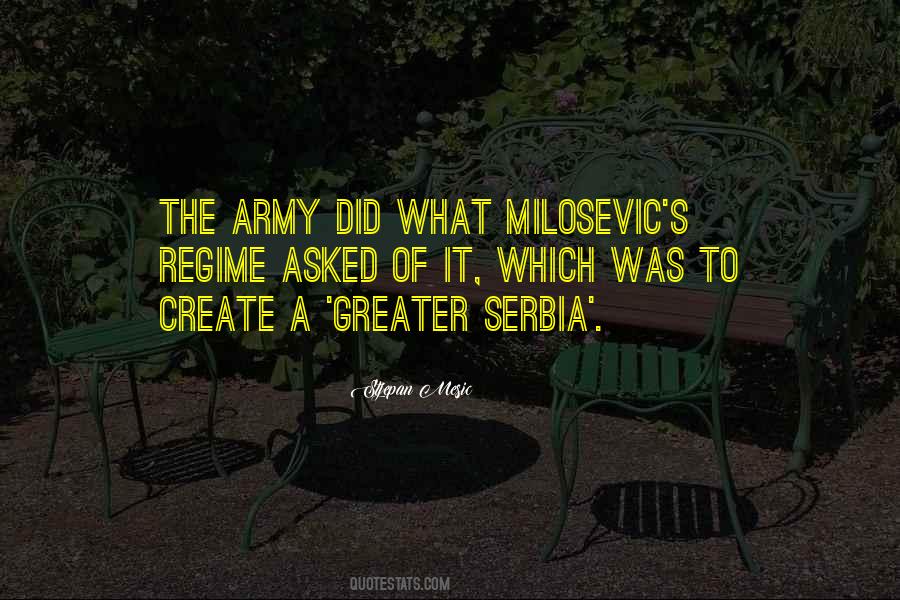 Milosevic's Quotes #118160