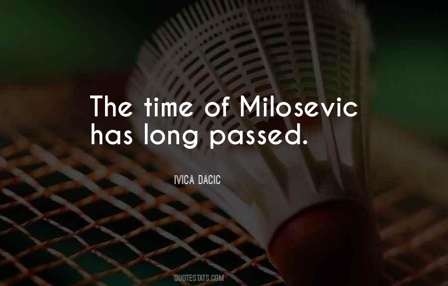 Milosevic's Quotes #1789213