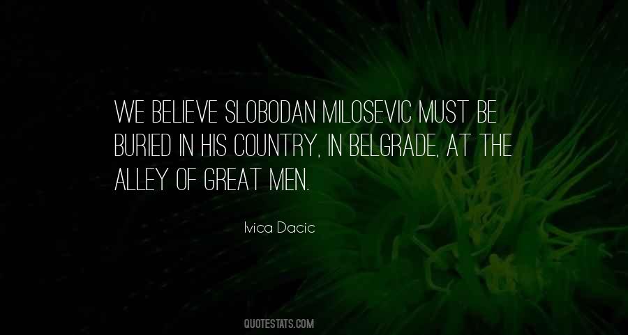 Milosevic's Quotes #267337