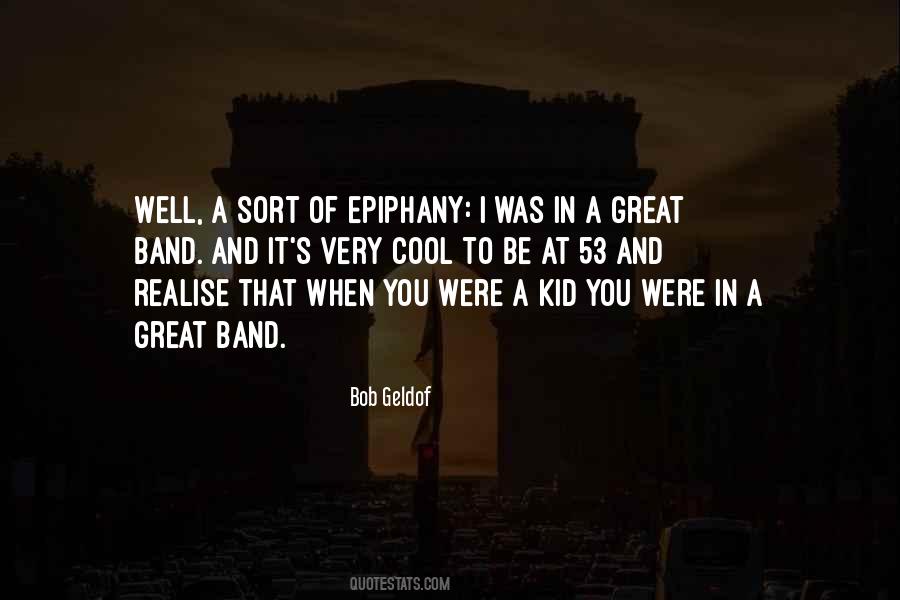 Quotes About Epiphany #1226422