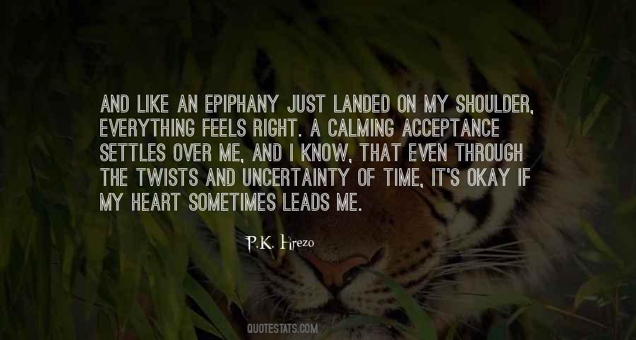 Quotes About Epiphany #397528