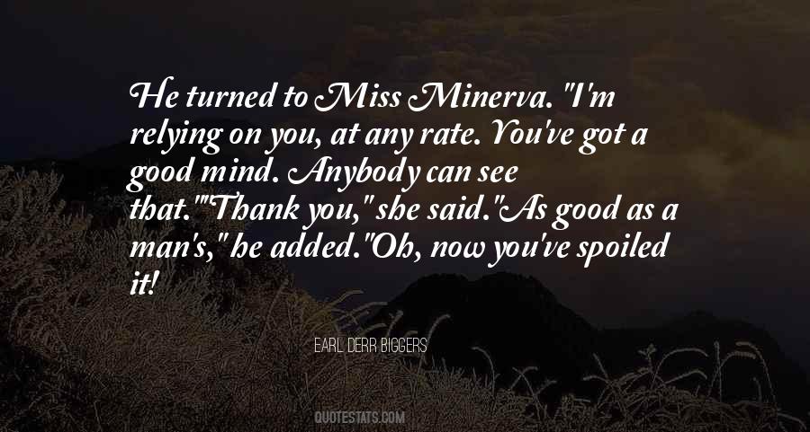 Minerva's Quotes #1300784