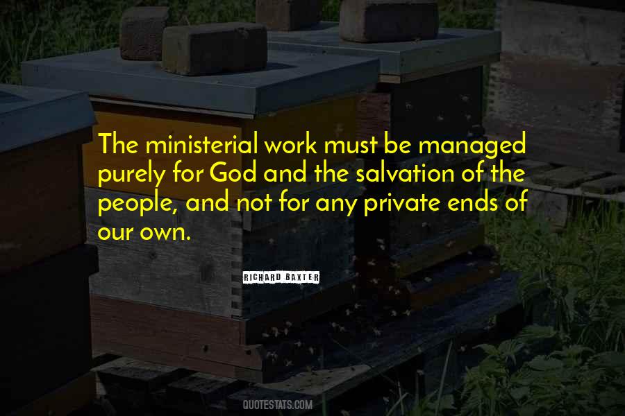 Ministerial Quotes #1758502