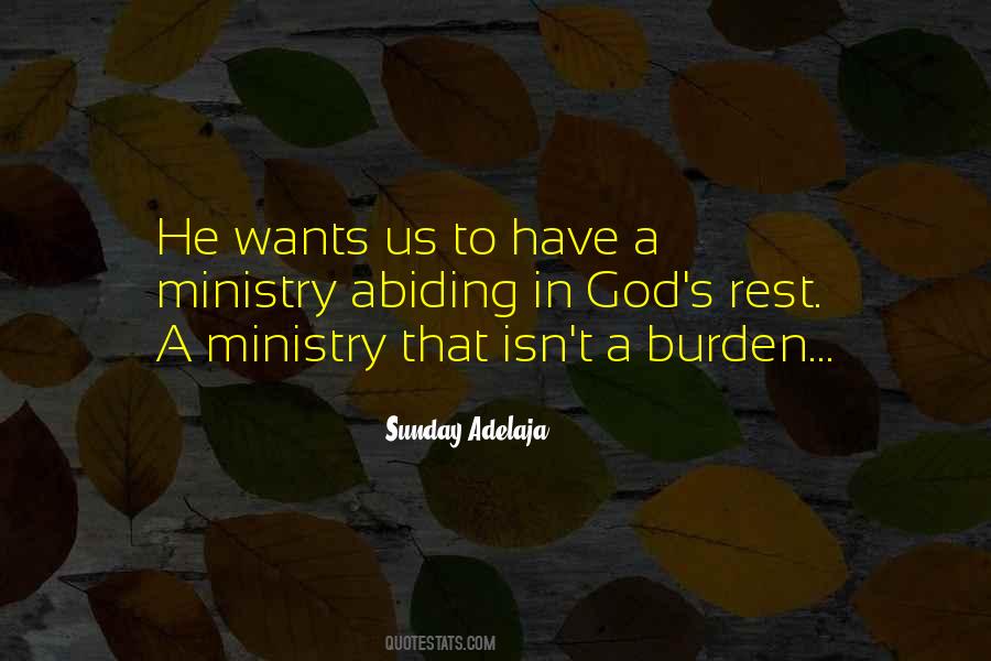 Ministry's Quotes #323060