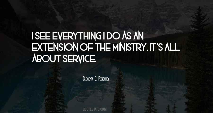 Ministry's Quotes #361555