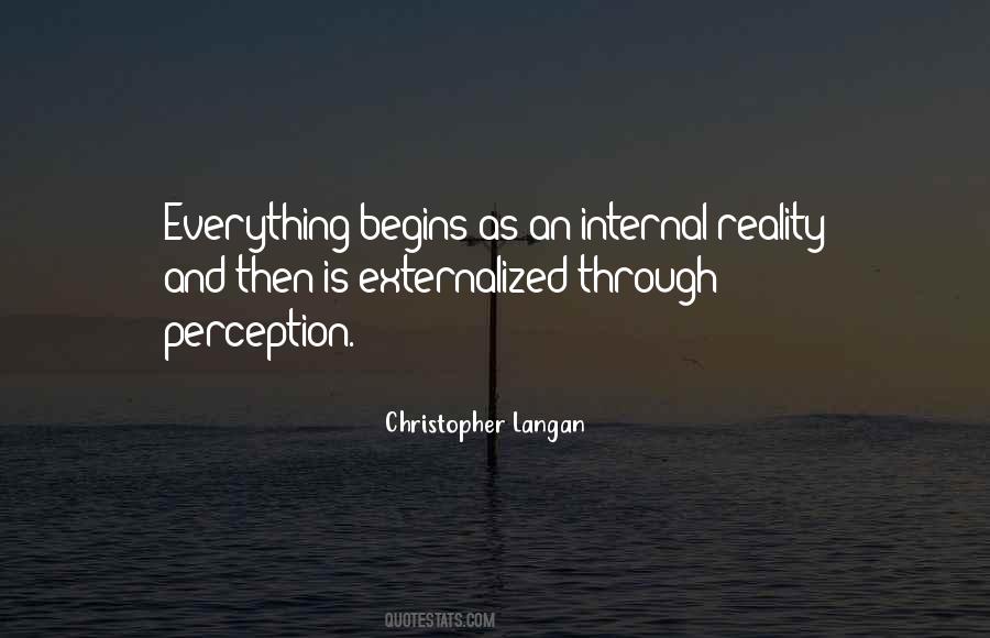 Quotes About Perception And Reality #1016802