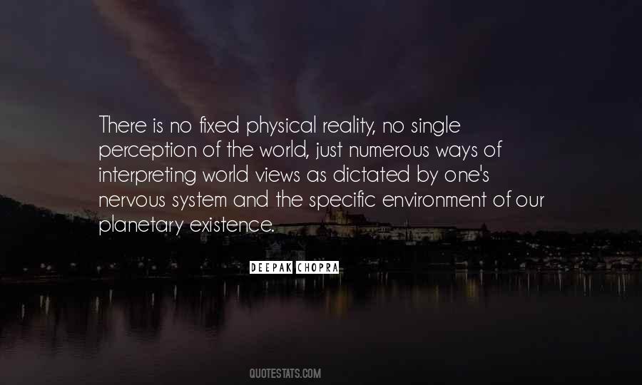 Quotes About Perception And Reality #1020576