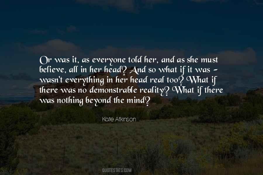 Quotes About Perception And Reality #261646