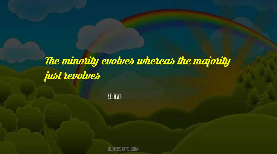 Minority's Quotes #1283456