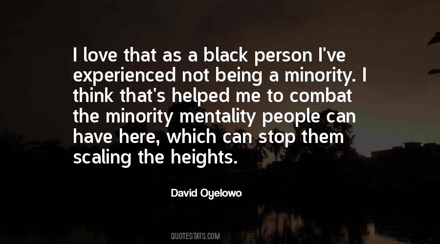 Minority's Quotes #156131