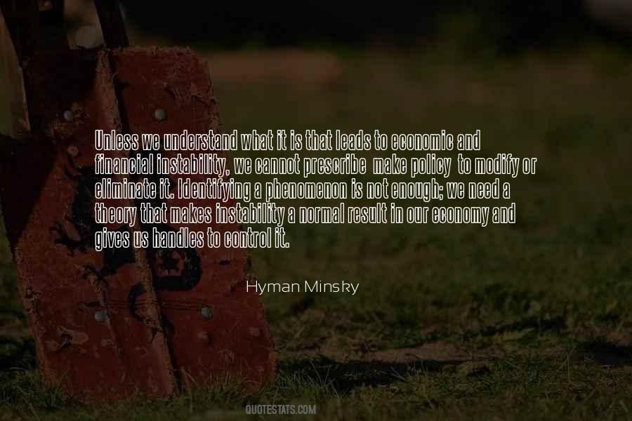 Minsky's Quotes #1545832