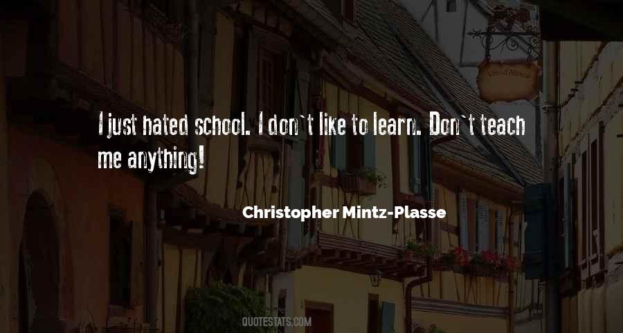 Mintz Quotes #665394