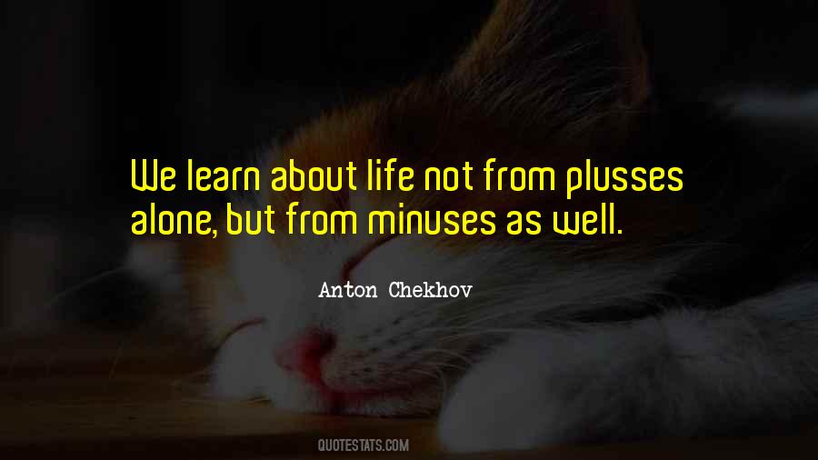 Minuses Quotes #828585 Minuses Quotes #828585