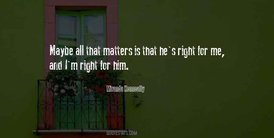 Miranda's Quotes #279817