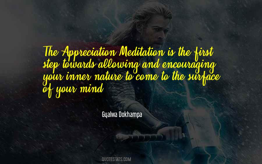 Quotes About Appreciation Of Nature #1138483