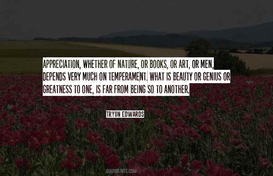 Quotes About Appreciation Of Nature #1548274