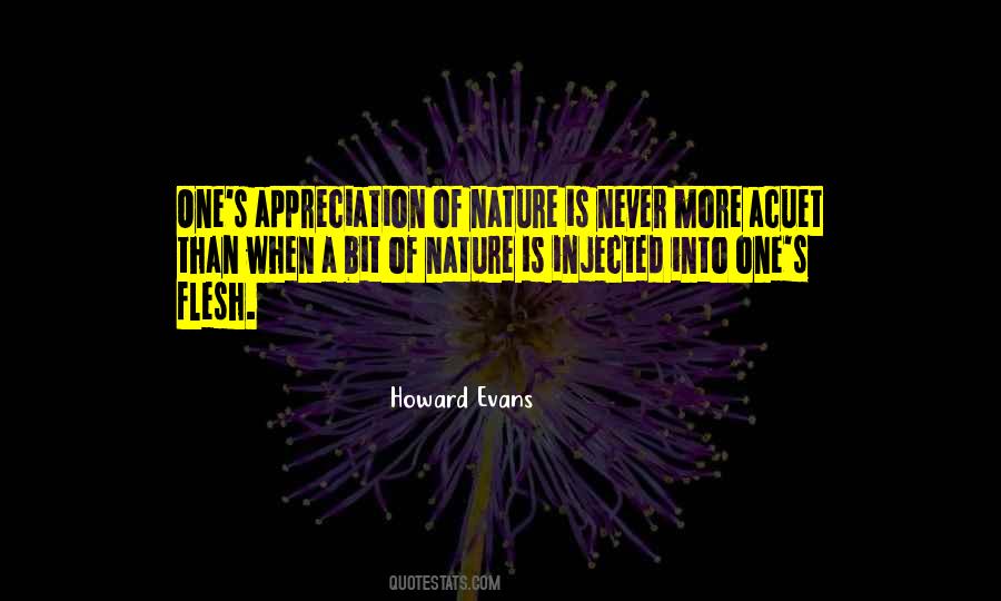Quotes About Appreciation Of Nature #725171