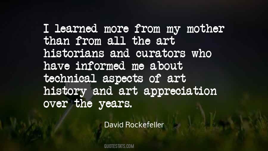 Quotes About Appreciation Of Art #1687081