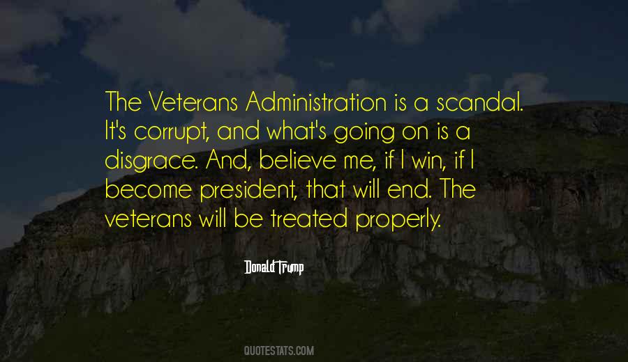 Quotes About The Veterans Administration #1280877