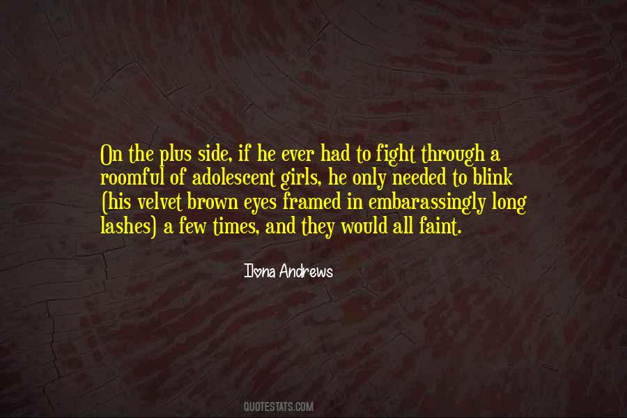 Quotes About His Brown Eyes #1312851