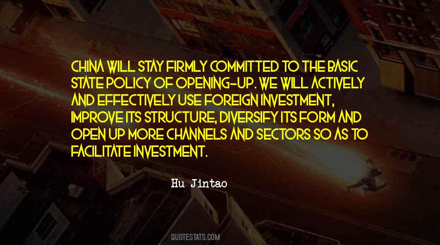 Quotes About Foreign Investment #988767