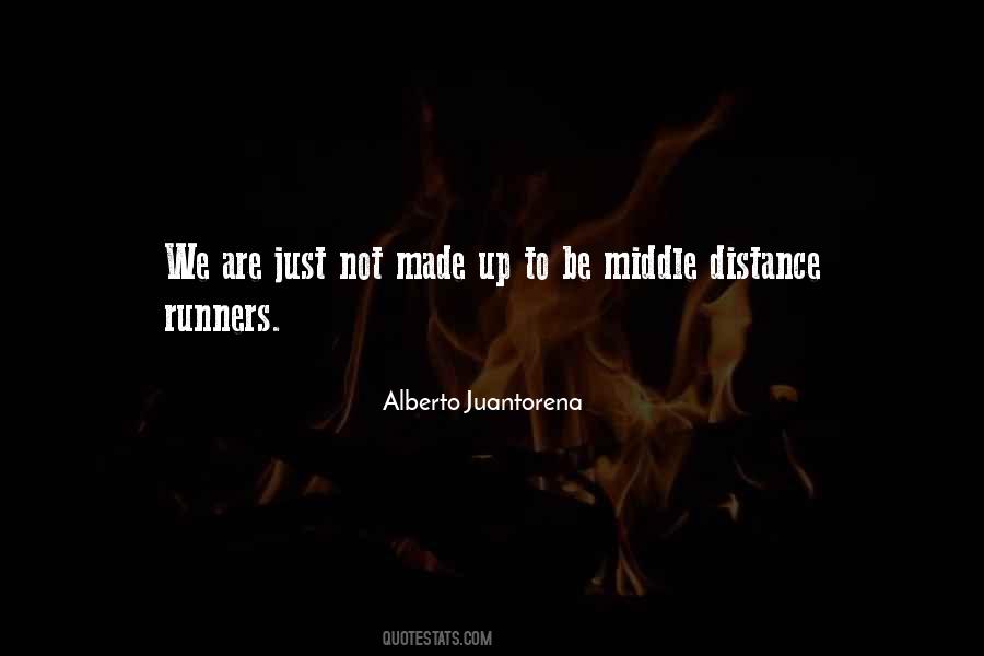 Quotes About Distance Runners #1372712