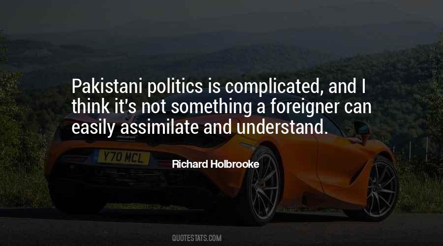 Quotes About Pakistani Politics #1092012