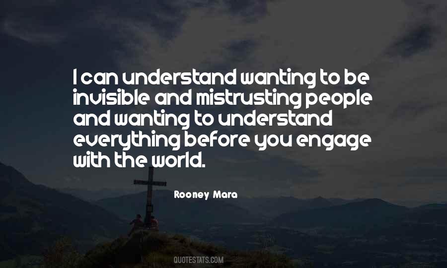 Mistrusting Quotes #378079