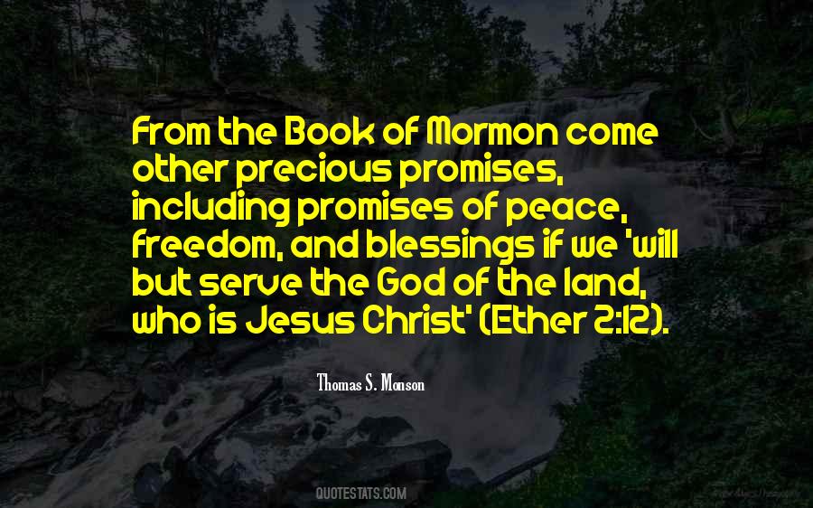 Quotes About The Book Of Mormon #1496431