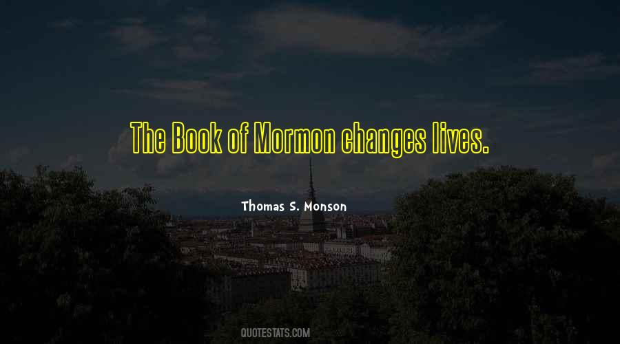 Quotes About The Book Of Mormon #1700429