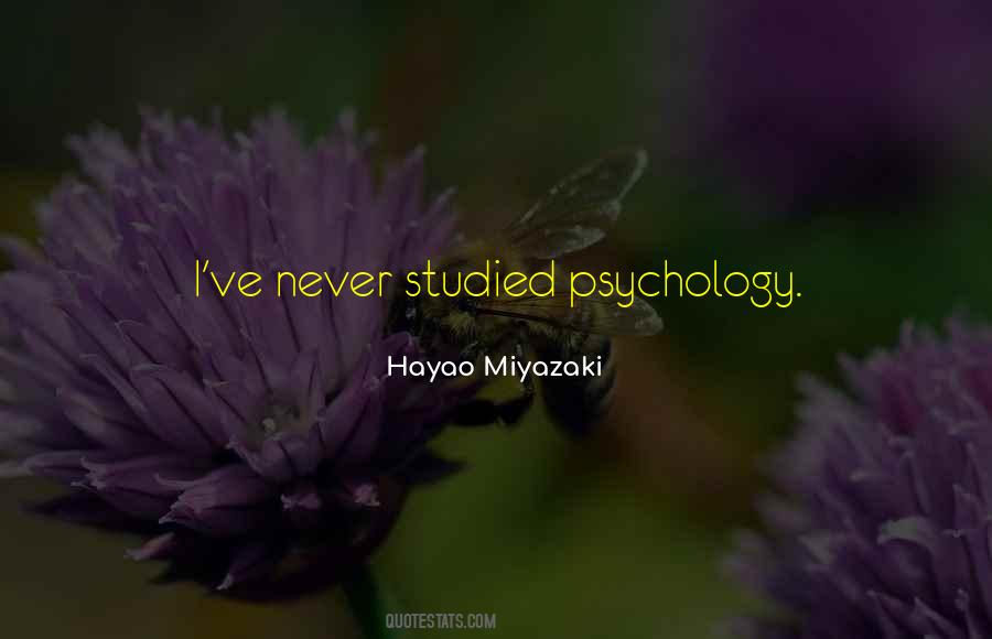 Miyazaki's Quotes #1066708