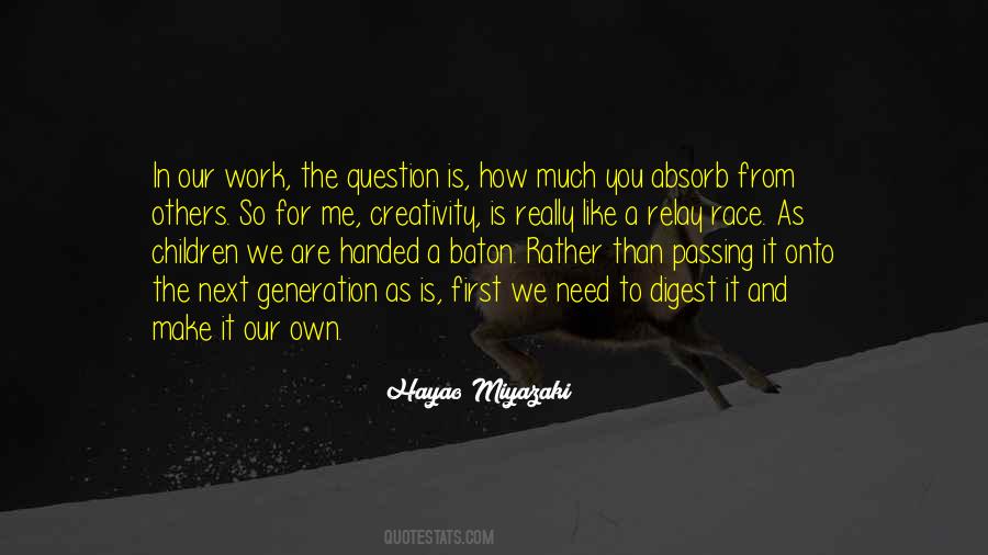 Miyazaki's Quotes #1098790