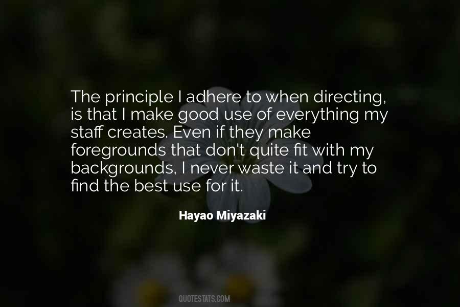 Miyazaki's Quotes #239095