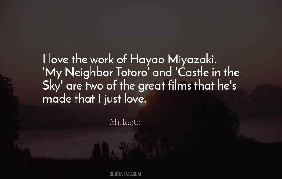 Miyazaki's Quotes #698837