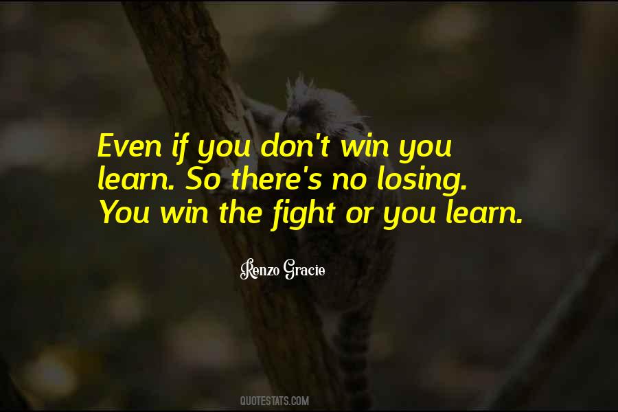 Quotes About Winning The Fight #1164111