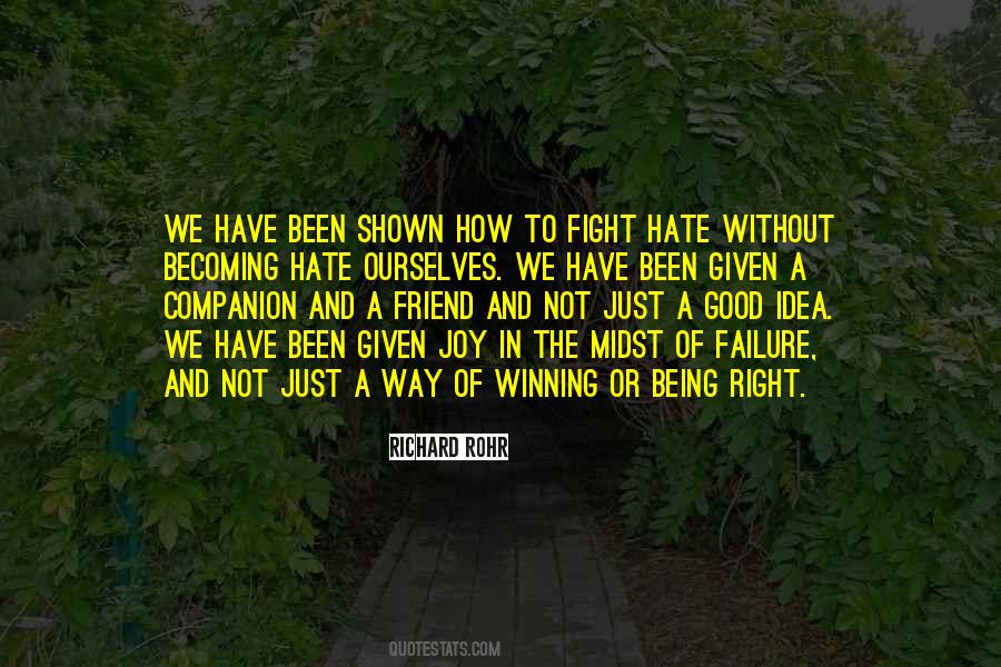 Quotes About Winning The Fight #404121