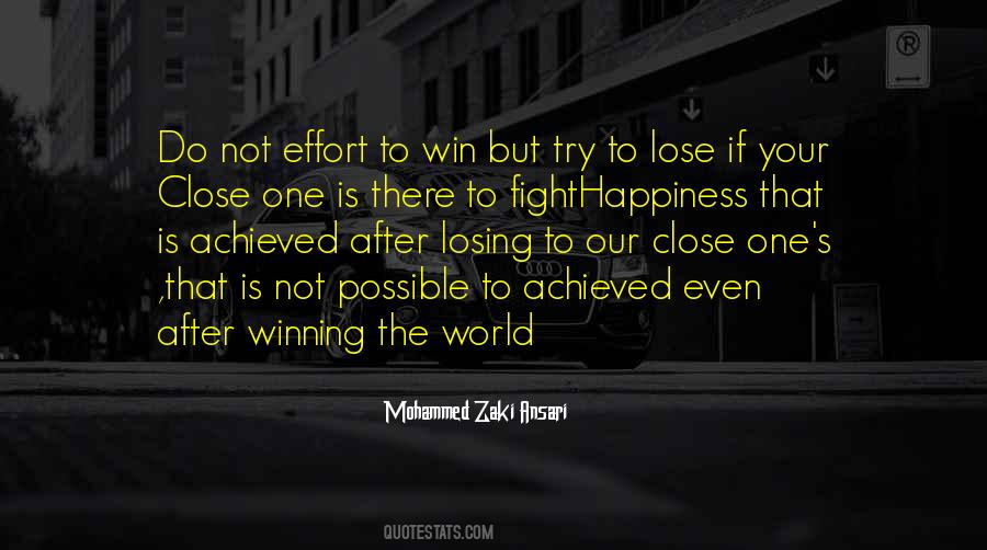 Quotes About Winning The Fight #675165