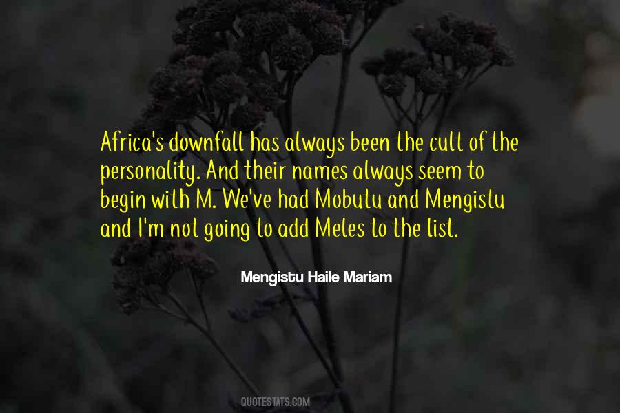 Mobutu Quotes #1116157