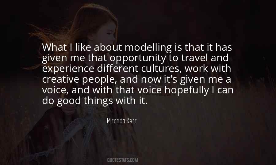 Modelling's Quotes #1606083