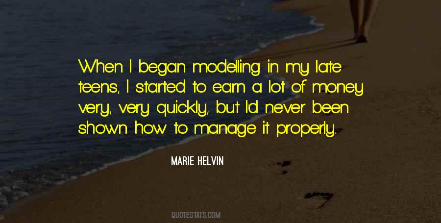 Modelling's Quotes #345500