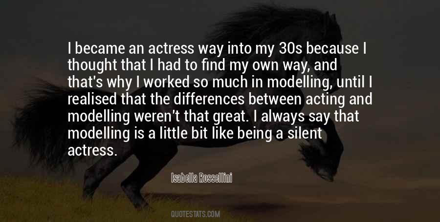Modelling's Quotes #698239